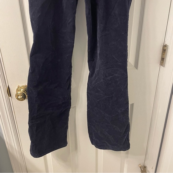 Navy Blue Corduroy Pants - Picture 3 of 6